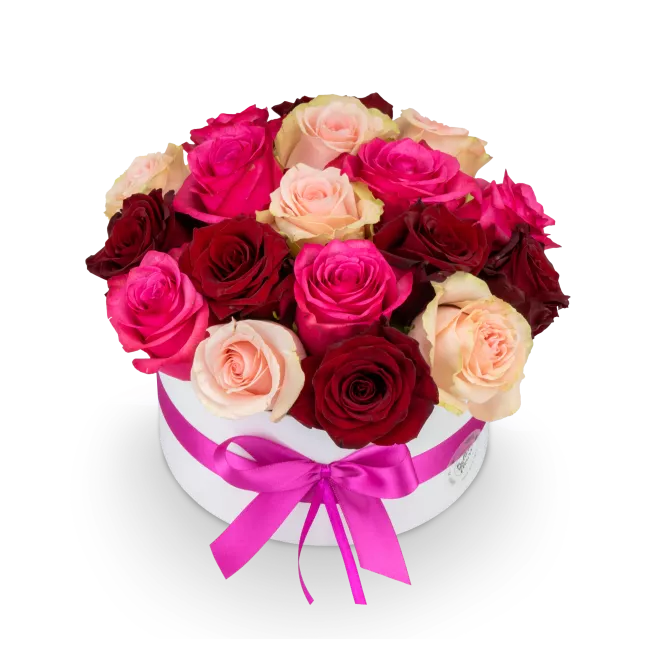 Květinový box růží